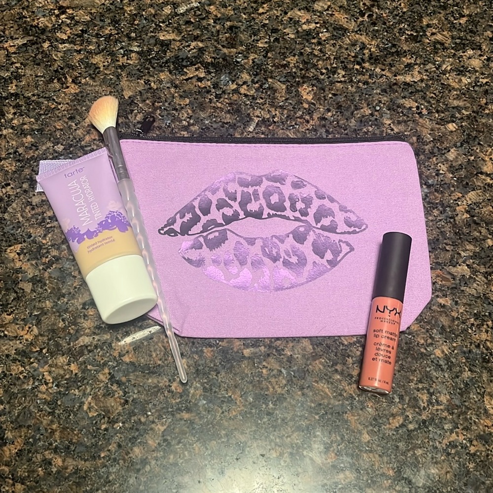 Handmade makeup bag